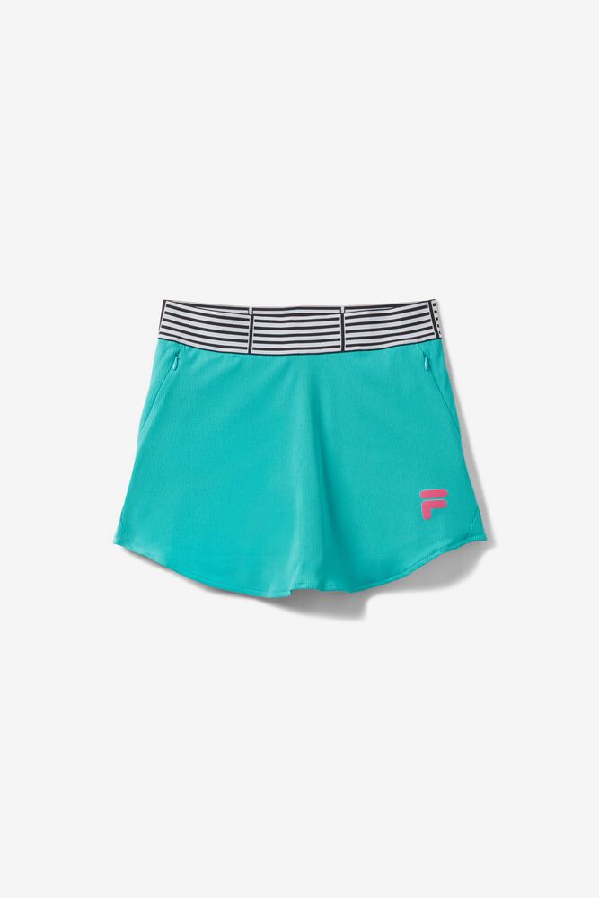 Fila Bevans 14 1/2" Skirts Turquoise - Womens - 87260VDAT